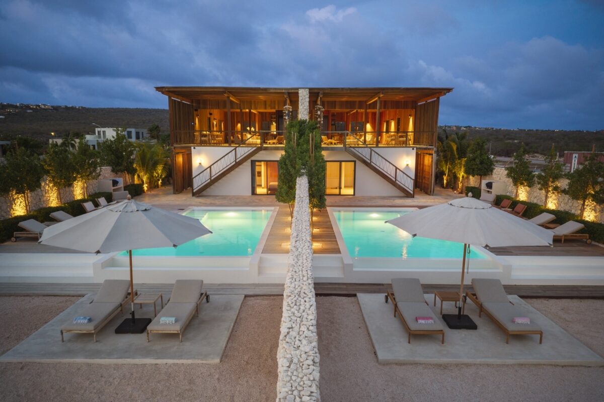 Oceanfront Reef Villa Sabadeco  Vacation Rental Investment