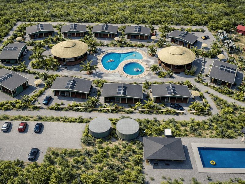 Eco Lodge Bonaire – Sustainable Villas with Rental Flexibility – Property in Bonaire