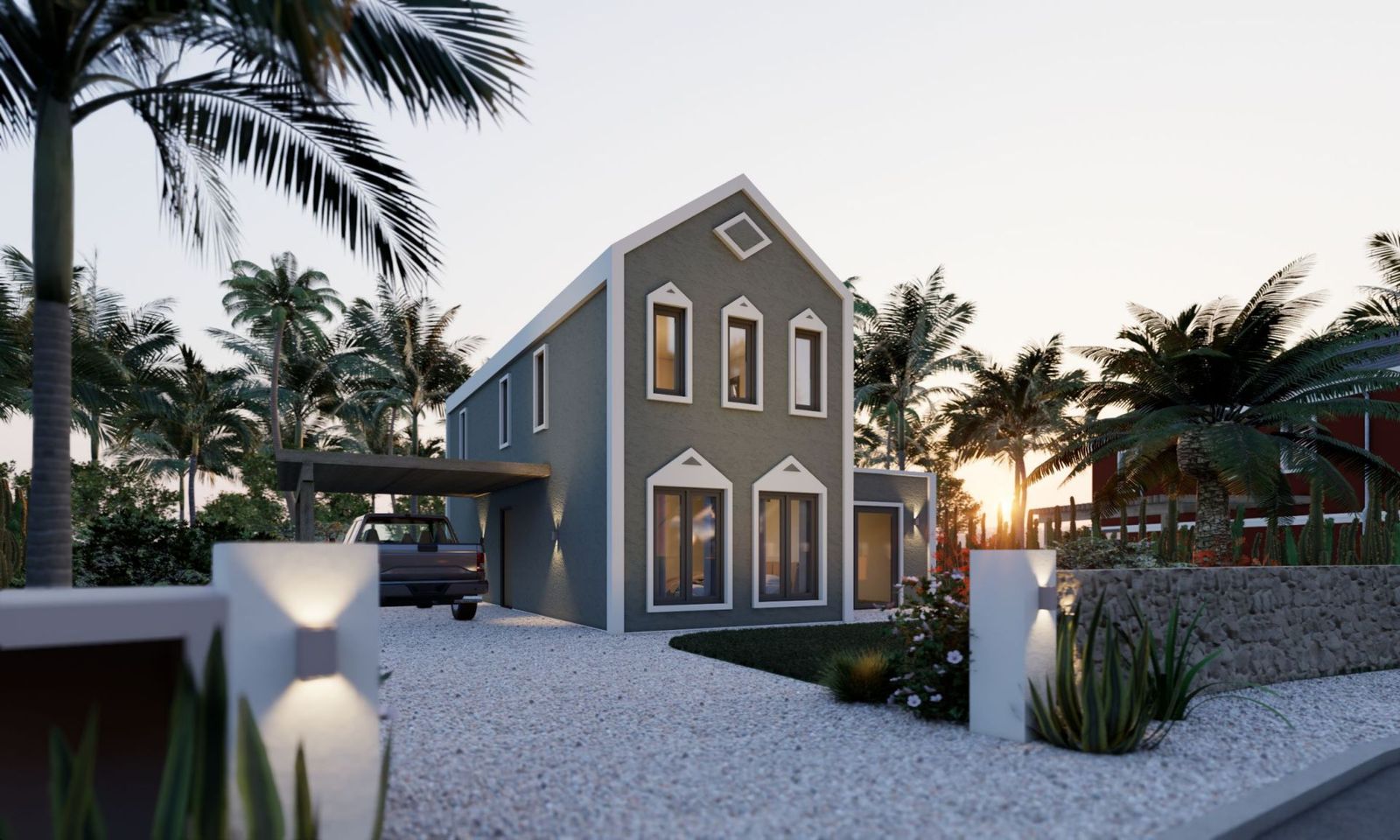 House in Seru Blenchi — exterior photo 1